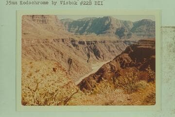 Side canyon at Mile 226.8 where we connect with river level