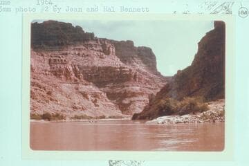 Down from Mile 185.5 to side canyon at Mile 184.1