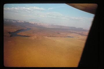 S[alt] L[ake] C[ity]- Page, [triangle/delta] boat at yard