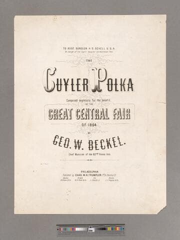 The Cuyler polka / composed by C. W. Beckel