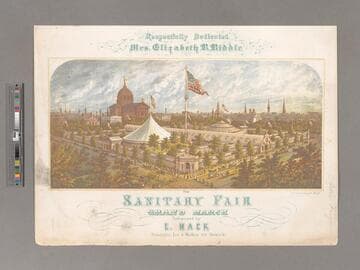 The Sanitary Fair grand march / composed by E. Mack