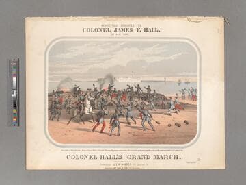 Col. Hall's grand march / composed by Charles H. Jarvis