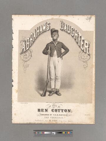 Abraham's daughter / as sung by Ben Cotton ; arranged by F. H. H. Oldfield