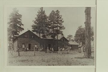 Grand View Hotel; Grand Canyon.  Arizona Pioneers Historical Society photo