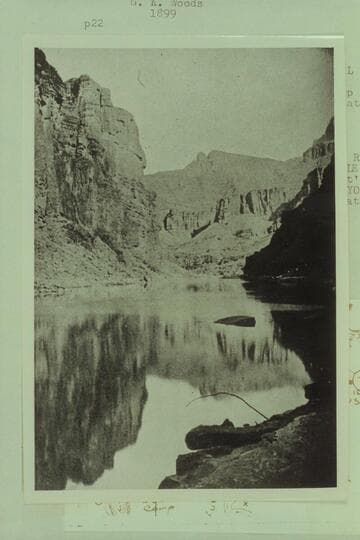 Up river from Mile 76.5, Grand Canyon