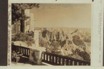 From Dining Room window of Grand Canyon Lodge