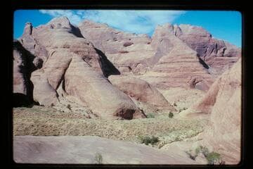 Down into 71.5 from top first bench north on trail