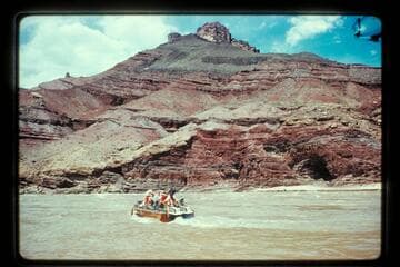 Camera boat below Chuar Rapid