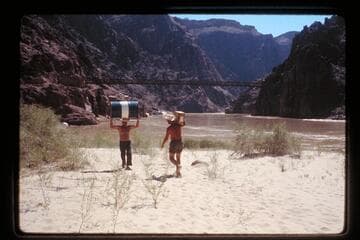 Fueling; Bright Angel Creek