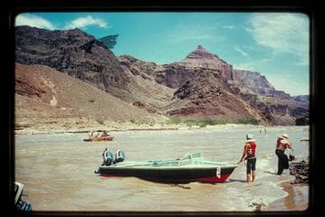 Working eddy below Chuar Rapid