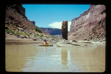 Down river to Ten Mile Rock