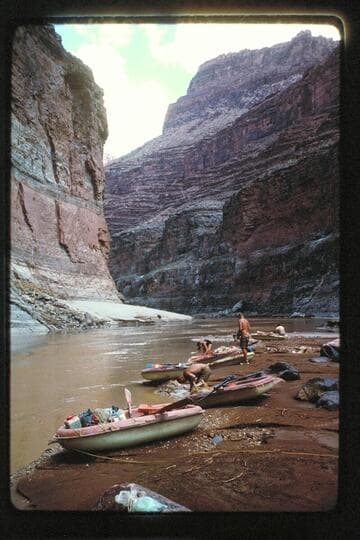 Boats at 29 Mile Rapids
