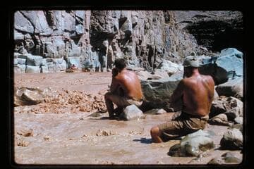 Buzz and Bill photo Mack Miller; 217 Mile Rapids