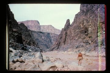 Bill Belknap sizes up 234 Mile Rapids