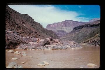 Down river from Bedrock Rapids