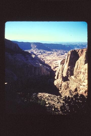 Trail out from Rainbow Bridge