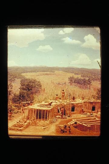 Pueblo Ind[ians] close-up