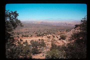 Across the San Juan from lookout on road to Trail Canyon