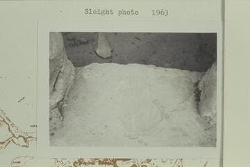 "NEMO 1934" inscription probably left by Everett Ruess in Davis Gulch at the ruin below the window. "HLA" inscription below