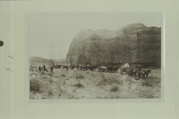 R.B. Stanton party at head of Crescen Creek