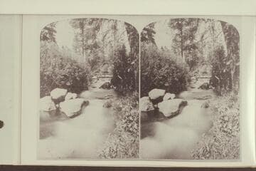 "Views on Boulder Creek" This is the largest stream heading in the Aquarius Plateau, Utah, it flows southeast and empties into the Dirty Devil River