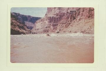 Down Cataract Canyon to Dark Canyon from Rapid No. 43