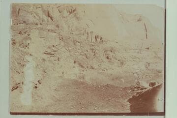 Roadway built in Glen Canyon