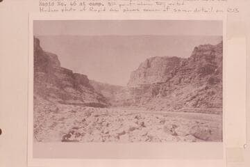 No. 115.  Railway Survey, Colorado River, 1889 Sta. 9800