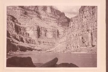 Down river at Dark Canyon