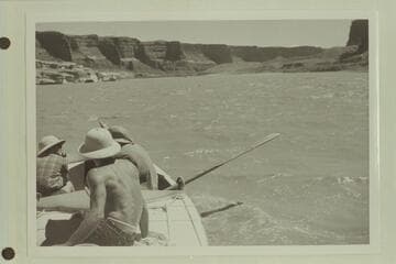 Down into Glen Canyon from near the Dirty Devil River