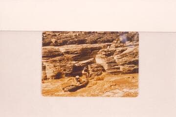 The "Dixie Belle" hits a wave.  Mile 181 1/2 Rapid