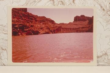 Neck of The Loop. From Mile 7.7. Cisco gauge: May 19: 7,780 cfs. May 20: 9,910 cfs. May 21: 12,700 cfs