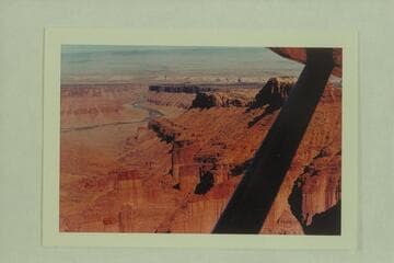 Up the Colorado River from over the Fisher Towers