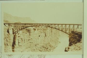 Marble Canyon Bridge. From Freeman collection