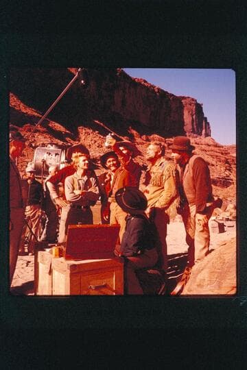 "Ten Who Dared" filming, Nov. 1959