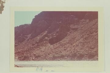 Up at head of Rapid 16. Mile 204