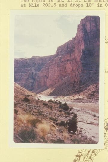 Down Cataract Canyon from approximately Mile 202.9. Last week of June, 1960. Anderman-Elston-Shoemaker party