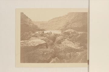 Up Grand River at "The Slide"