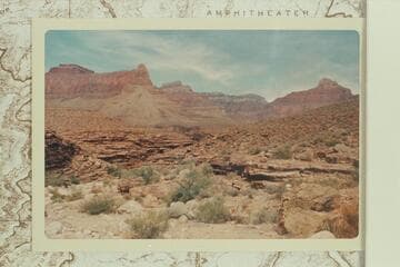 From Agate Canyon north by east showing controlled fire at Point Sublime at right