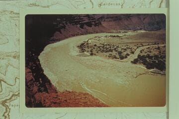 The "Big Yellow" dropping into Unkar Rapid