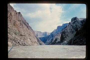 Up to Gueiss Canyon Rapids