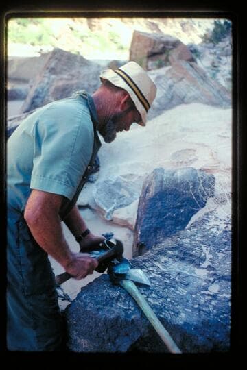 Jim and props after Vulcan