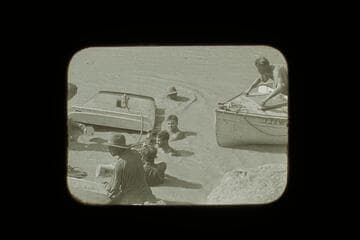 The foundered Dellenbaugh; foot of Sockdolager Rapid