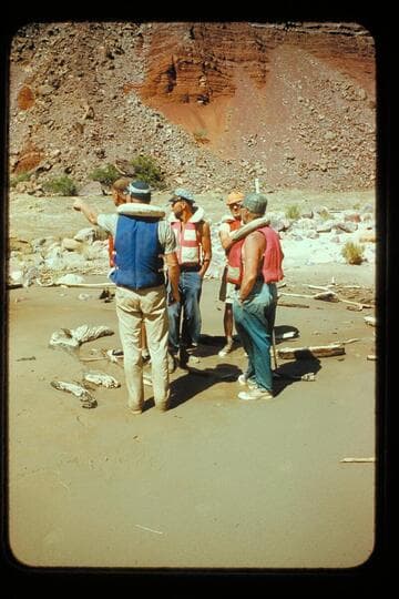Looking over Hance Rapids