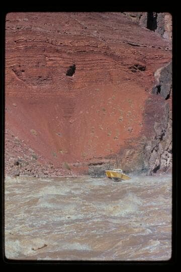 "Big Yellow" down Hance Rapids, 38,800 cfs