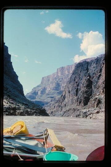 Down to Gueiss Canyon Rapids