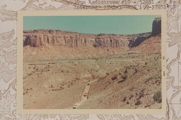 Down into North Fork of Hatchie Canyon
