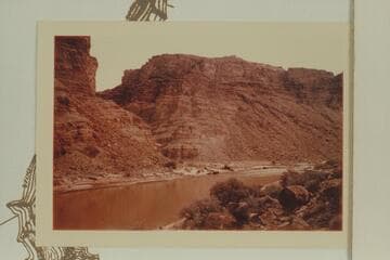 Up to the mouth of Wide Valley from Mile 205.1