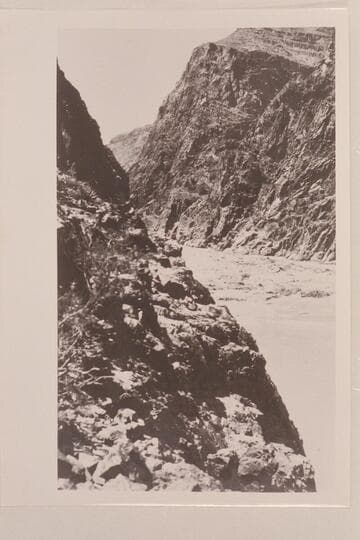 Looking down Sockdologer Rapids.  From Lint album