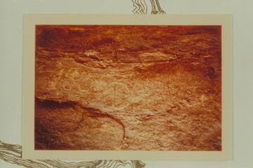 Inscription 1836 D. Julien, Mile 185-186, Cataract Canyon